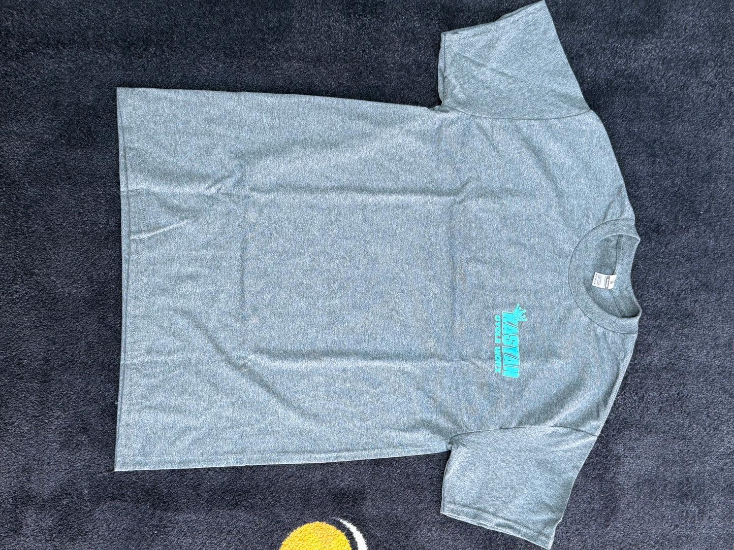 Kasyan Cycle Worx Gray Short Sleeve T-Shirt