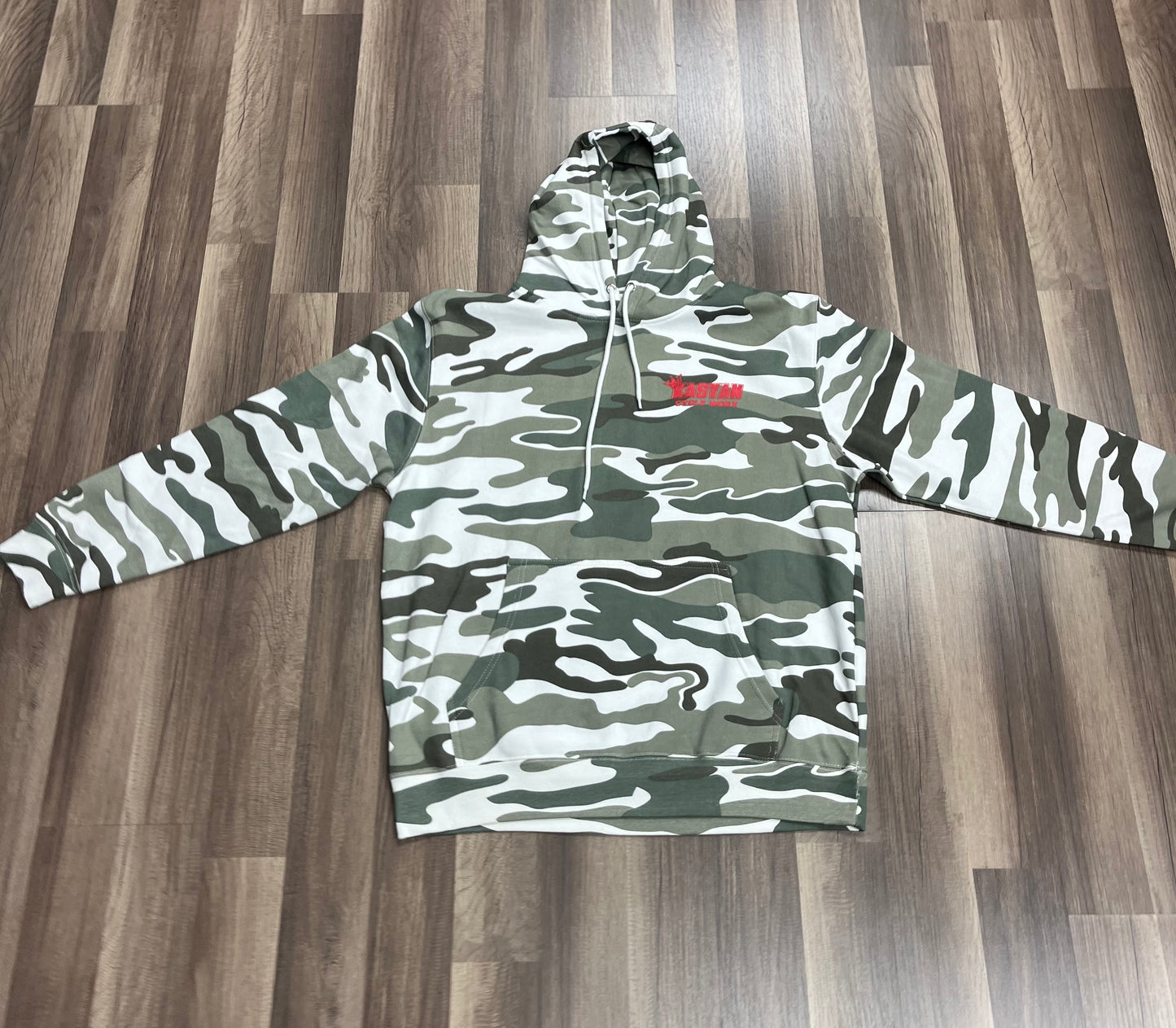 Camo Kasyan Cycle Worx "OG" logo hoodie